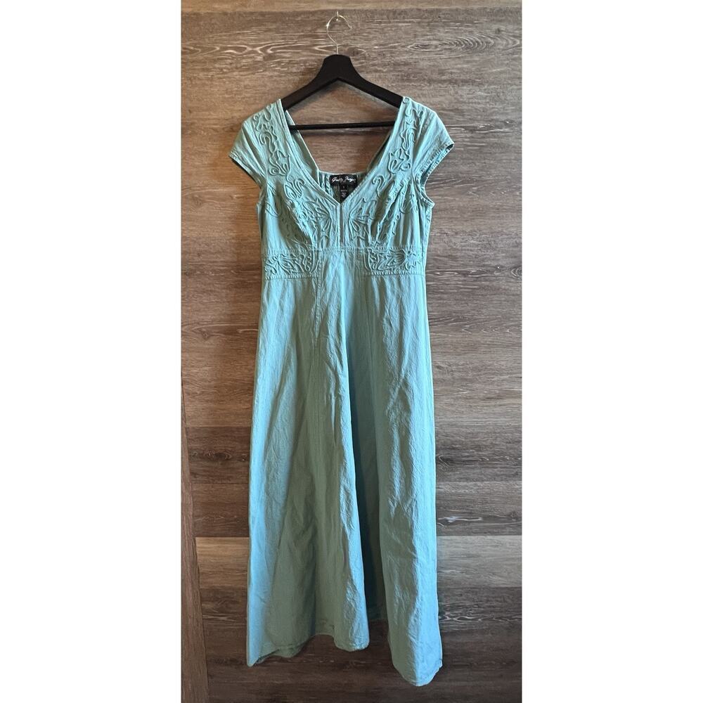 Elegant Blue Maxi Dress